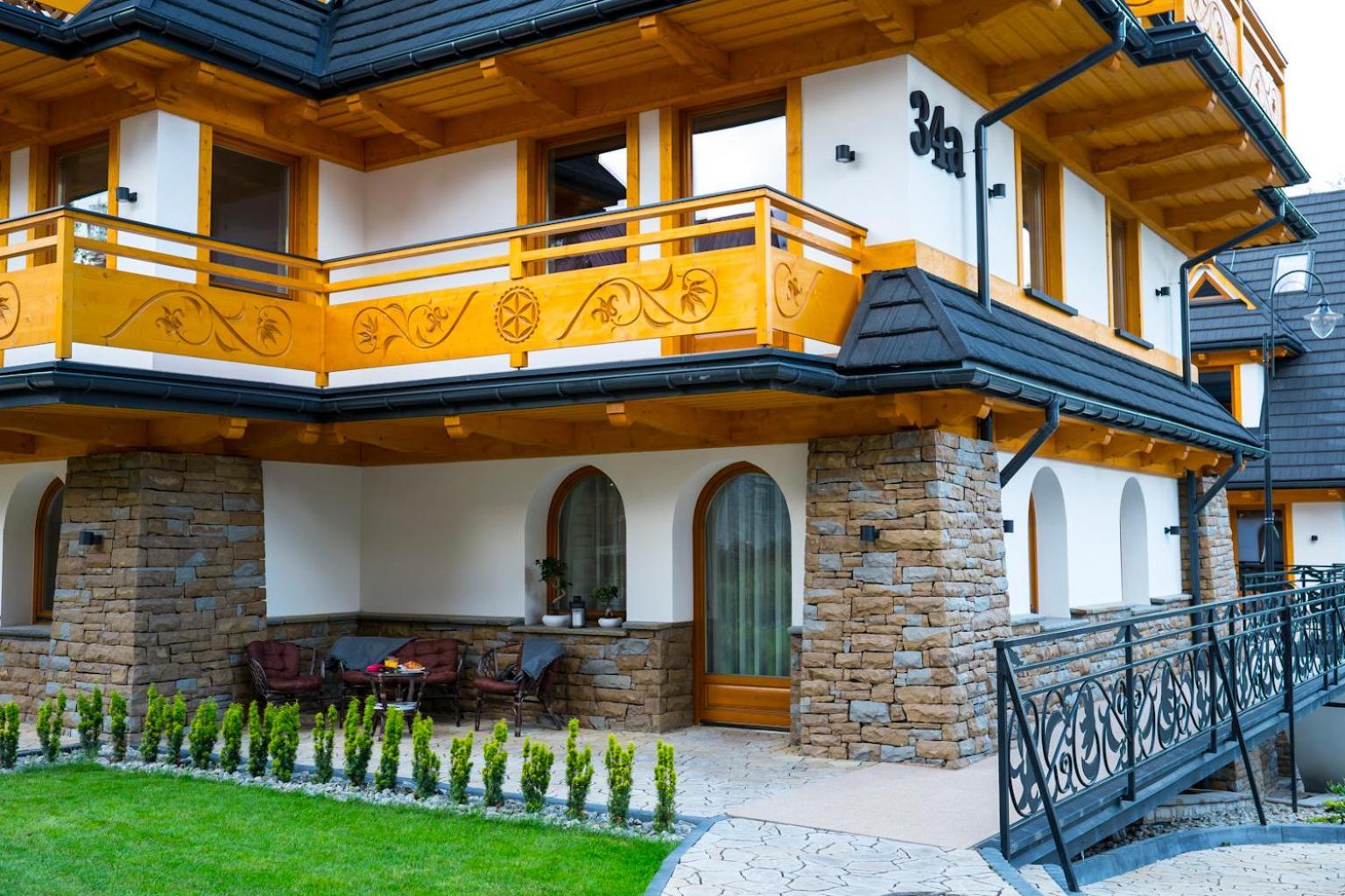 Apart-Center Zakopianskie Tarasy Spa Zakopane Exteriör bild